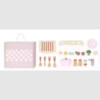 Tooky Toy Fa Konyhai készlet játék