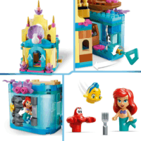 LEGO 43285 Disney Princess - Ariel varázslatos mini kastélya