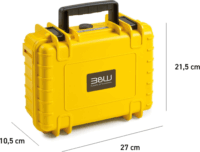 B&W PP.41 DJI Osmo Action 6 Akciókamera Hordtáska - Sárga