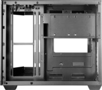 Mars MC3TCORELCDM Mini Tower Gamer Számítógépház - Fekete