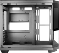 Mars MC3TCORELCDM Mini Tower Gamer Számítógépház - Fekete