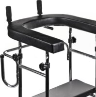 ActionMed B200AM Összecsukható Járókeret Max 120 kg - Fekete