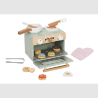 Tooky Toy TP524 Játék mini sütő fából