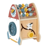 Tooky Toy TJ755 Fa Foglalkoztató rakéta bébijáték