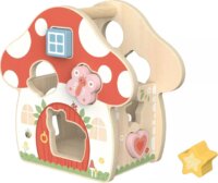 Tooky Toy TP520 Fa formaválogató bébijáték - Gombaház