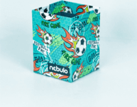 Nebulo Foci mintás Írószertartó - Mintás