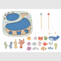Tooky Toy TP066 Fa Ügyességi Horgászjáték