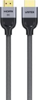 UNITEK C11093RGY01 HDMI 2.1 Apa - HDMI 2.1 Apa Aranyozott 8K 144Hz Kábel 1m - Fekete