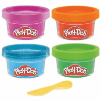 Hasbro Play-Doh 4 darabos Mini színes gyurma készlet - Többféle