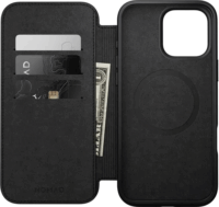 Nomad Modern iPhone 16 Pro Max Magsafe Flip tok - Fekete