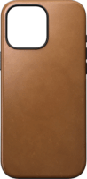 Nomad Modern iPhone 16 Pro Max Bőr Magsafe Telefon tok - Barna