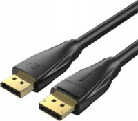 Vention HCCBH DisplayPort 1.4 Apa - DisplayPort 1.4 Apa 4K 144Hz Kábel 2m - Fekete