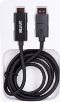 UNITEK V1608A HDMI Apa - DisplayPort 1.2 Apa 4K 60Hz Kábel 1.8m - Fekete