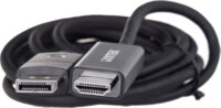 UNITEK V1608A HDMI Apa - DisplayPort 1.2 Apa 4K 60Hz Kábel 1.8m - Fekete
