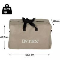 Intex Explorer K2 2 személyes Felfújható kajak szett alumínium evezőkkel (312 x 91 cm)