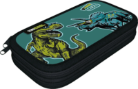 Lizzy Círd Dino Cool 2 emeletes Töltetlen tolltartó - Mintás