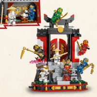 LEGO 71866 Ninjago - 15. évforduló: ​​Kiállítható ninja karakterek