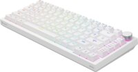 Savio Astral White Jade Vezetékes Gaming RGB Billentyűzet US - Fehér
