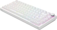 Savio Astral White Jade Vezetékes Gaming RGB Billentyűzet US - Fehér