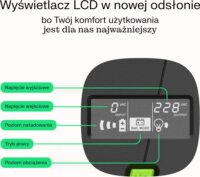 Green Cell UPSLM900 1500VA / 900W UPS szünetmentes tápegység