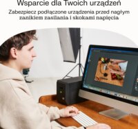 Green Cell UPSLM480 850VA / 480W UPS szünetmentes tápegység