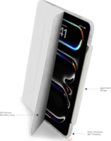 Pipetto No3 iPad Pro 13" (M4) Tablet Tok - Fehér