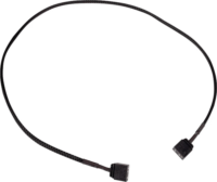 Alphacool 18703 aRGB 3-Pin anya - 3-Pin anya Hosszabbítókábel 60cm - Fekete