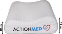 ActionMed PO100AM Memóriahabos Ortopédiai párna 30 x 50 cm - Fehér