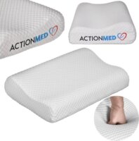 ActionMed PO100AM Memóriahabos Ortopédiai párna 30 x 50 cm - Fehér