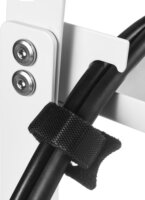 Maclean MC-105 W Asztalra fogatható acél kábelrendező - Fehér