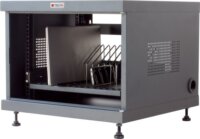 Techly TLY_367652 Professional Töltő szekrény 14 Tablet / Telefonhoz - Fekete