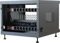 Techly TLY_367652 Professional Töltő szekrény 14 Tablet / Telefonhoz - Fekete