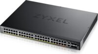 Zyxel XGS2220-54HP Fémházas Smart Managed 48-port Gigabit PoE Ipari Switch