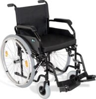 RehaFund RF-1 Cruiser Összecsukható Kerekesszék 48cm Max 120kg - Fekete