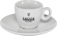 Gaggia Milano 60ml Kávés pohár szett 6 darabos - Fehér minta