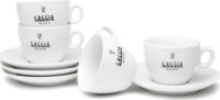 Gaggia Milano 170ml Cappuccino porcelán pohár szett 4 darabos
