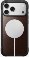 Nomad Rugged iPhone 17 Pro Max Bőr Magsafe Telefon tok - Barna