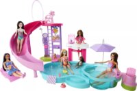 Mattel JFP01 Barbie Medencés buli játékszett