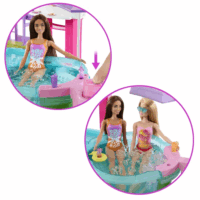 Mattel JFP01 Barbie Medencés buli játékszett