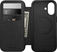 Nomad Modern iPhone 17 Magsafe Flip tok - Fekete