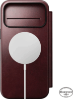 Nomad Modern iPhone 17 Pro Max Magsafe Telefon Flip tok - Bordó