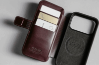 Nomad Modern iPhone 17 Pro Max Magsafe Telefon Flip tok - Bordó