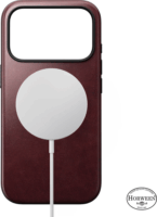 Nomad Modern iPhone 17 Pro Magsafe Telefon tok - Bordó