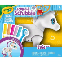 Crayola Washimals Óriás Elvie póni színezhető figura kreatív készlet