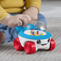 Fisher-Price Tili-Toli kisautó pattogó gyöngyökkel bébijáték