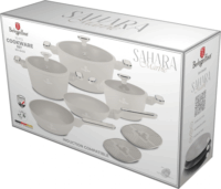 Berlinger Haus BH/8400 Alumínium Edénykészlet - Bézs (10 részes)