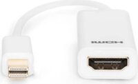 DigitusA K-340411-001-W Mini DisplayPort Apa - HDMI Anya Átalakító Adapter 0.15m - Fehér
