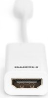 DigitusA K-340411-001-W Mini DisplayPort Apa - HDMI Anya Átalakító Adapter 0.15m - Fehér