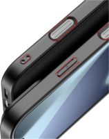 Nevox StyleShell NYLO Apple iPhone 17 Pro Telefon tok - Fekete