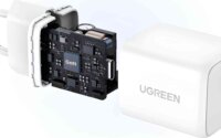 Ugreen X513 GaN USB-C Hálozati Gyorstöltő Adapter 30W - Fehér